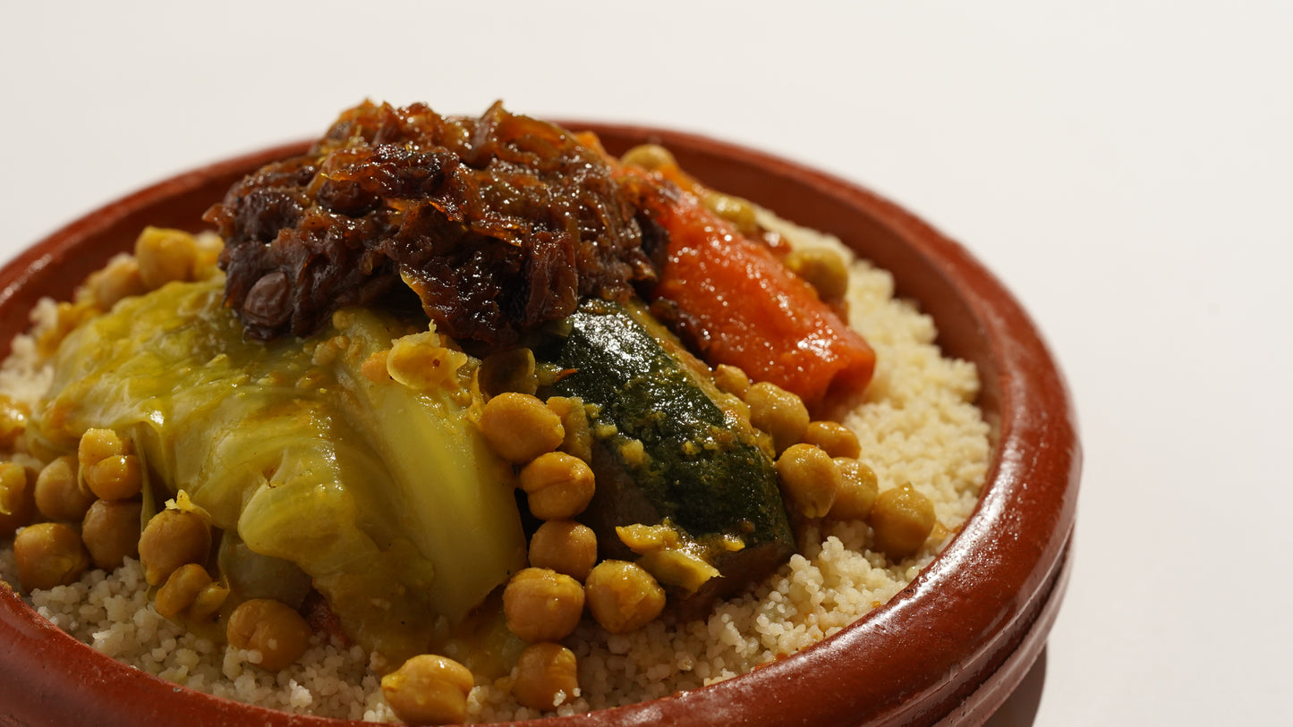 PLAT DU JOUR (MERCREDI) : COUSCOUS KHODRA