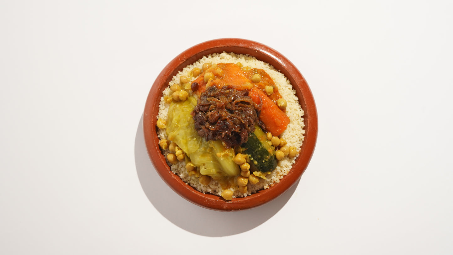 PLAT DU JOUR (MERCREDI) : COUSCOUS KHODRA