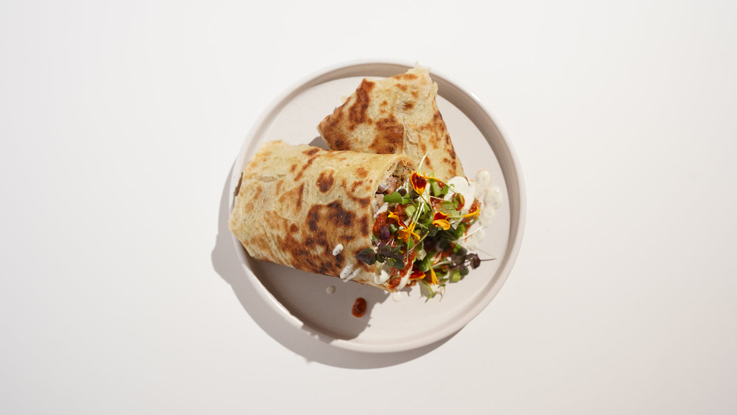 SANDWICH DU JOUR (JEUDI) : MECHOUI MSEMEN