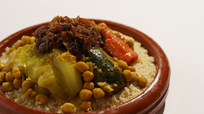 PLAT DU JOUR (MERCREDI) : COUSCOUS KHODRA